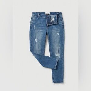 Studio Blue Distressed Slim Ankle Jeans Size 30